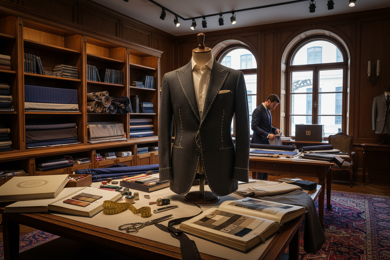 Custom made menswear